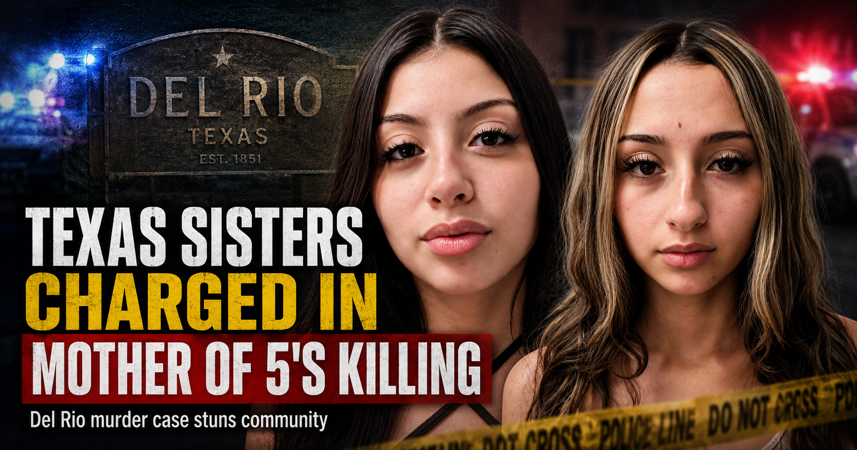 Texas Sisters Smiled During Their Arrest. Police Say Hours Earlier, a Mother of 5 Was Stabbed to Death