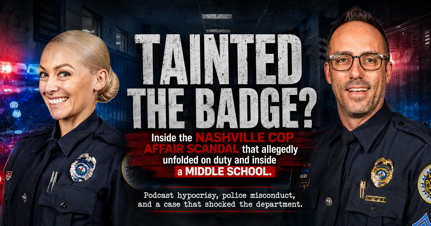 He Warned That Bad Cops Had “Tainted the Badge”—While Under Investigation for an On-Duty Affair Inside a Middle School