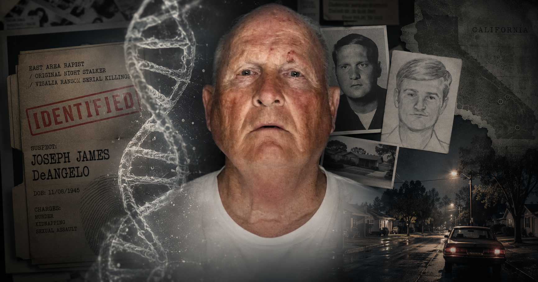 He Hid in Plain Sight for Decades. Then a Discarded Napkin Helped Expose the Golden State Killer