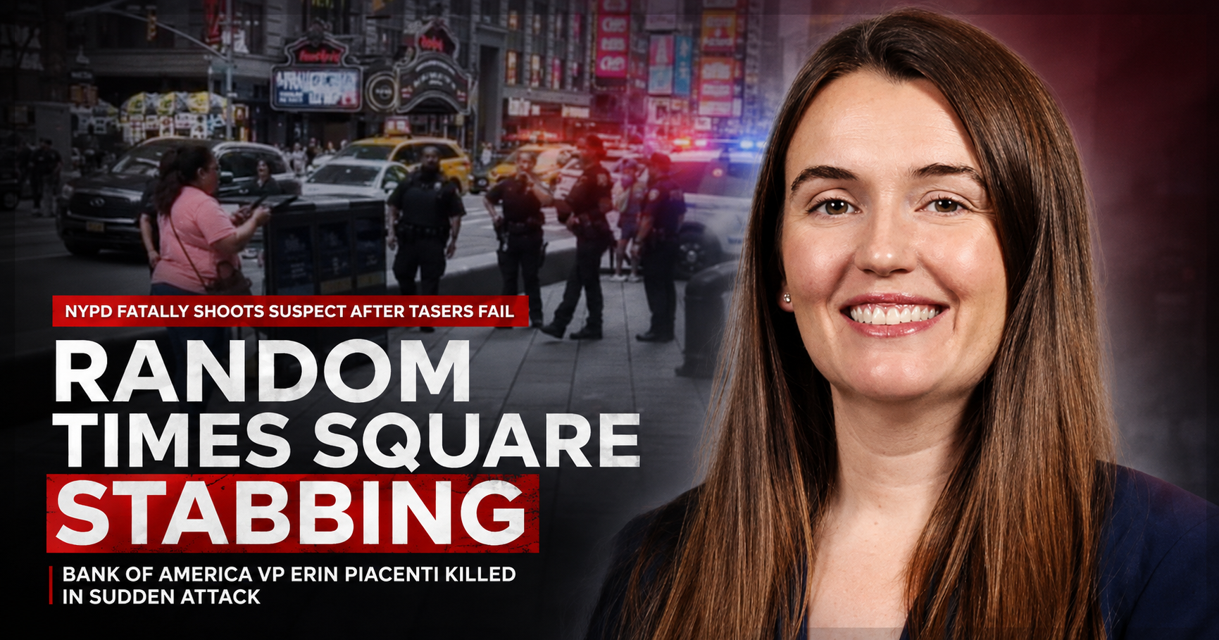 She Had Just Returned From Maternity Leave: Bank of America VP Killed in Random Times Square Knife Attack