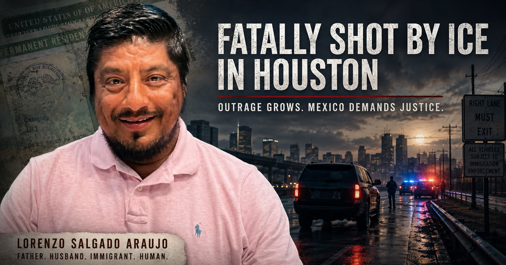 ICE Shot Him on His Way to Work. Now Mexico Is Threatening Legal Action
