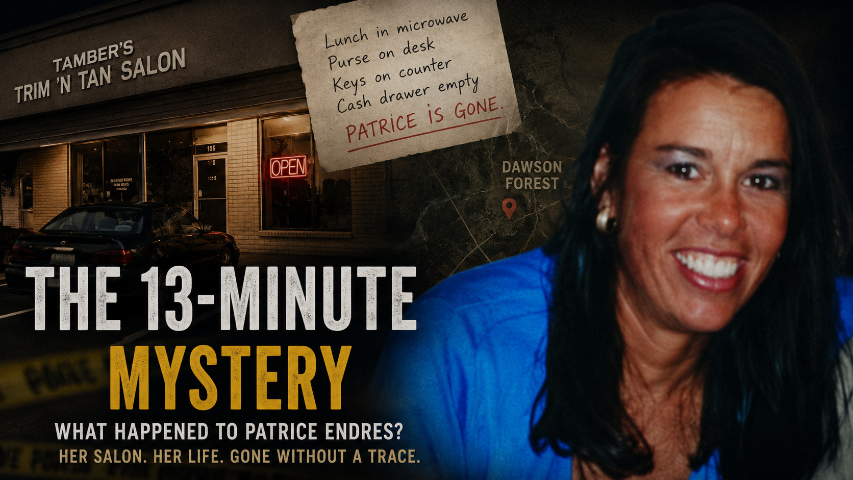 Her Lunch Was Still Warm. Then Police Found the 13-Minute Window Where Patrice Endres Vanished