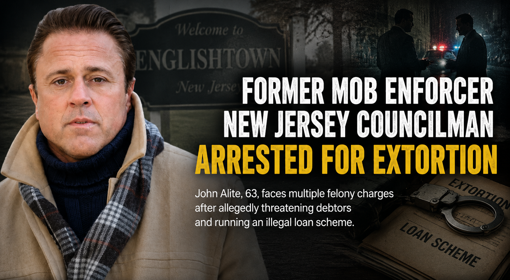 “I’m Not a Criminal Anymore”: Former Mob Enforcer-Turned-New Jersey Councilman Arrested in Extortion Case