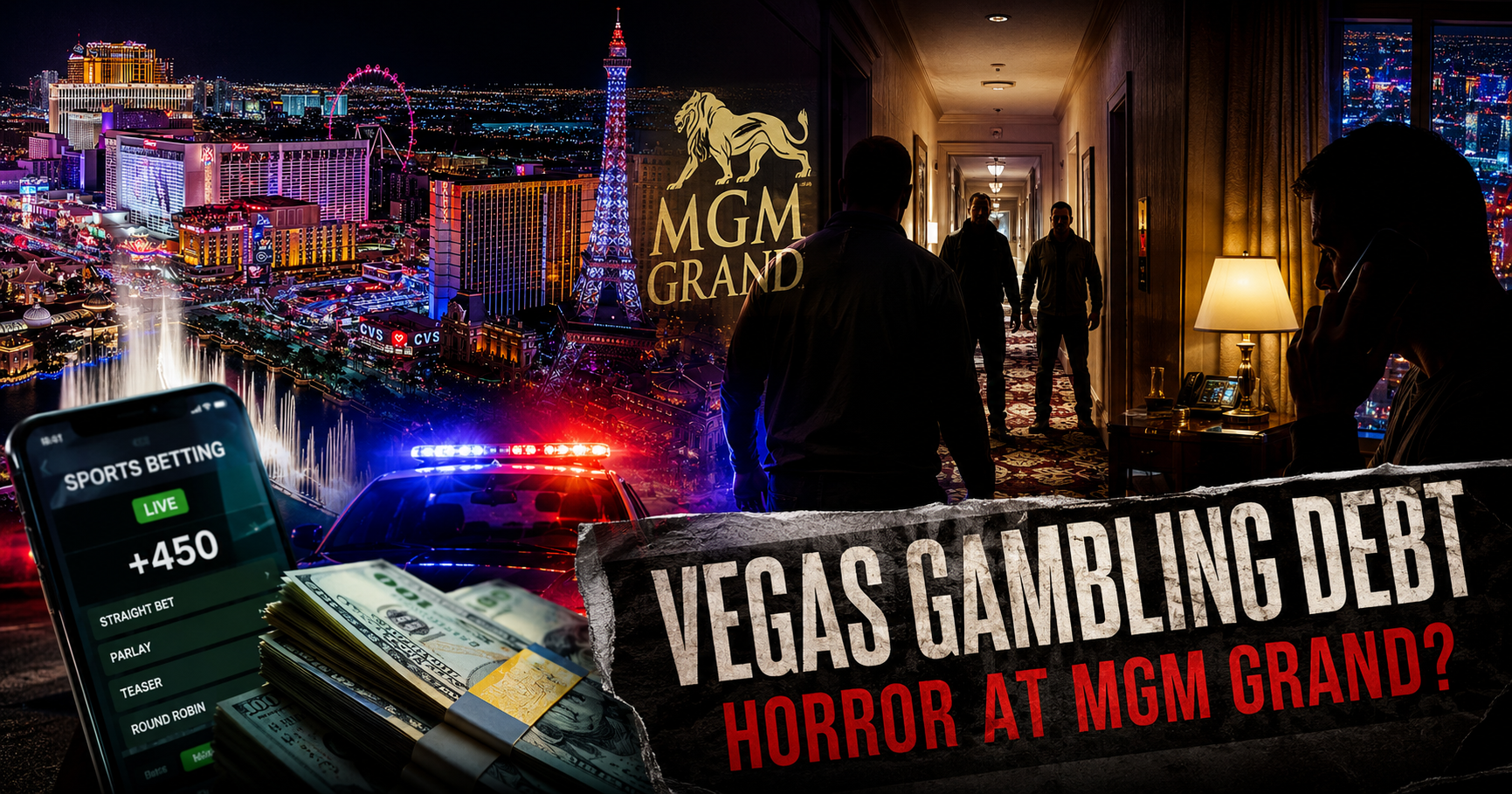 Vegas Gambling Debt Horror: Michigan Trio Accused of Beating Man Inside MGM Grand Hotel Room