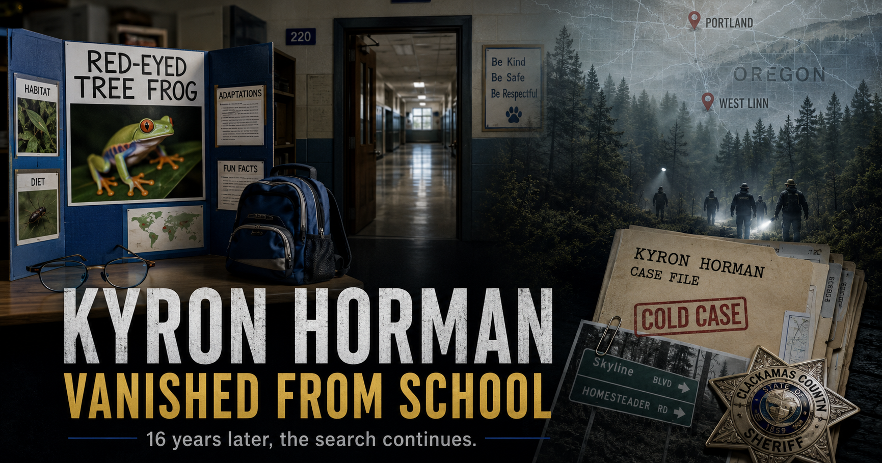 He Smiled Beside His Frog Project, Then 7-Year-Old Kyron Horman Vanished From School